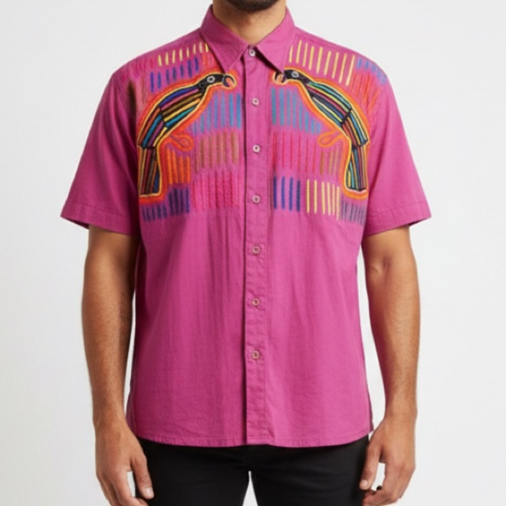 Men’s Mola Embroidered Shirt